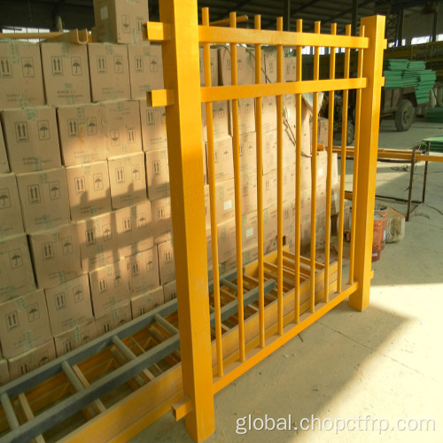 Pultruded Frp Composites FRP handrail fiberglass handrails pultrusion process for chemical plant Factory